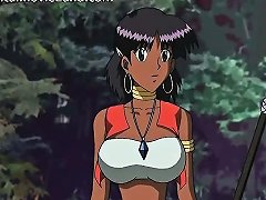 Part 1: Anime Babe With Big Breasts And A Curvy Body In The Video On Drtuber